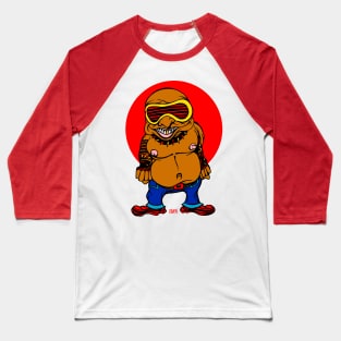 Creepy Dude Baseball T-Shirt